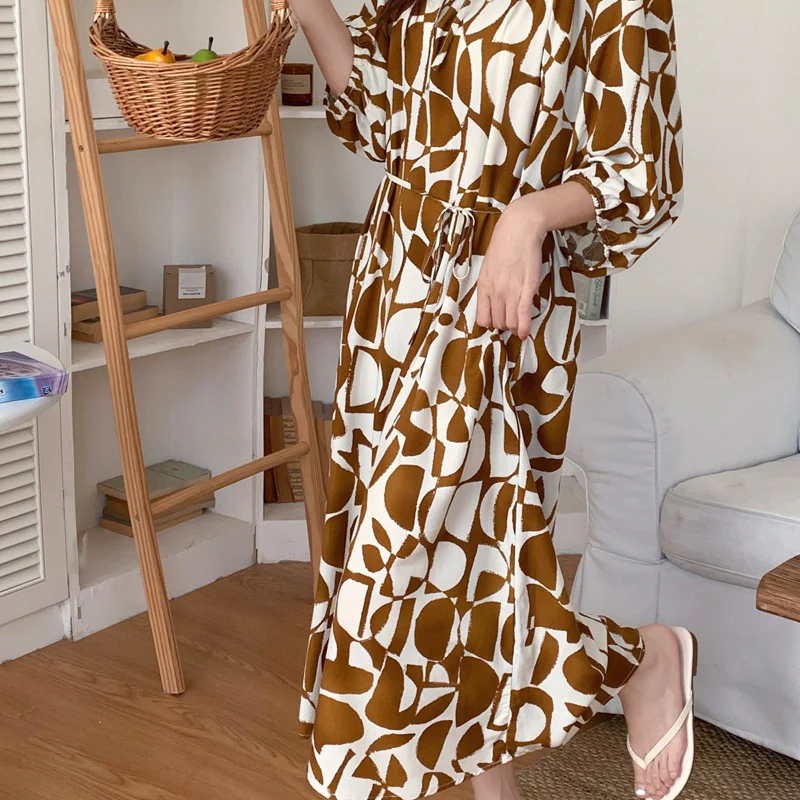💃Only $35.99💃Women's V-neck Bohemian dress - Image 17