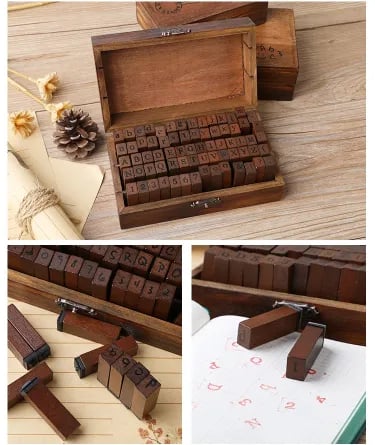 (🔥HOT SALE NOW) - Wood Retro DIY Journal Decoration Seal - Image 5