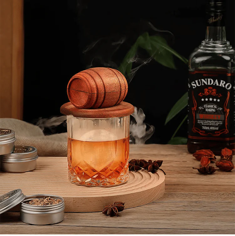 Wooden barrel smoking - Image 2