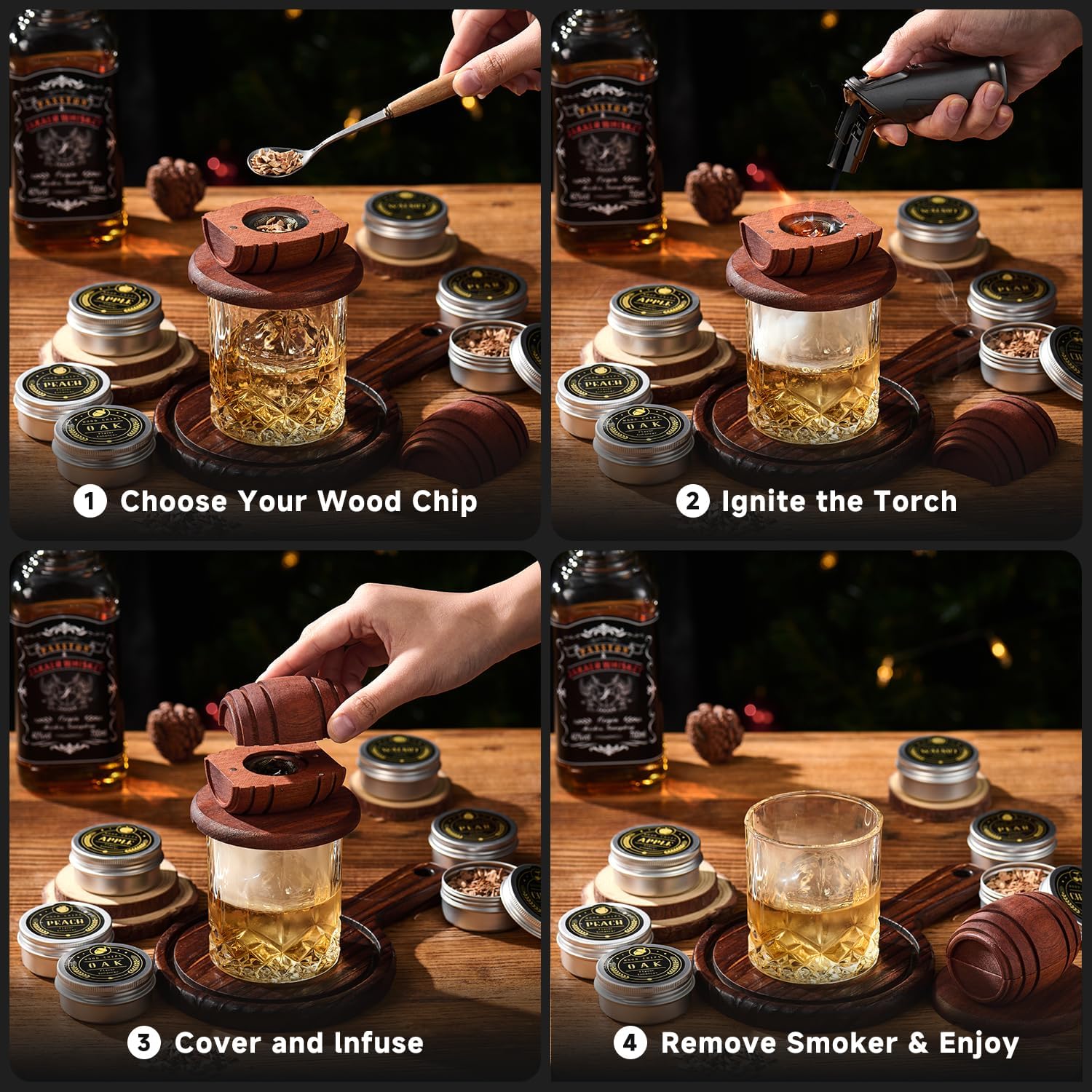 Wooden barrel smoking - Image 4