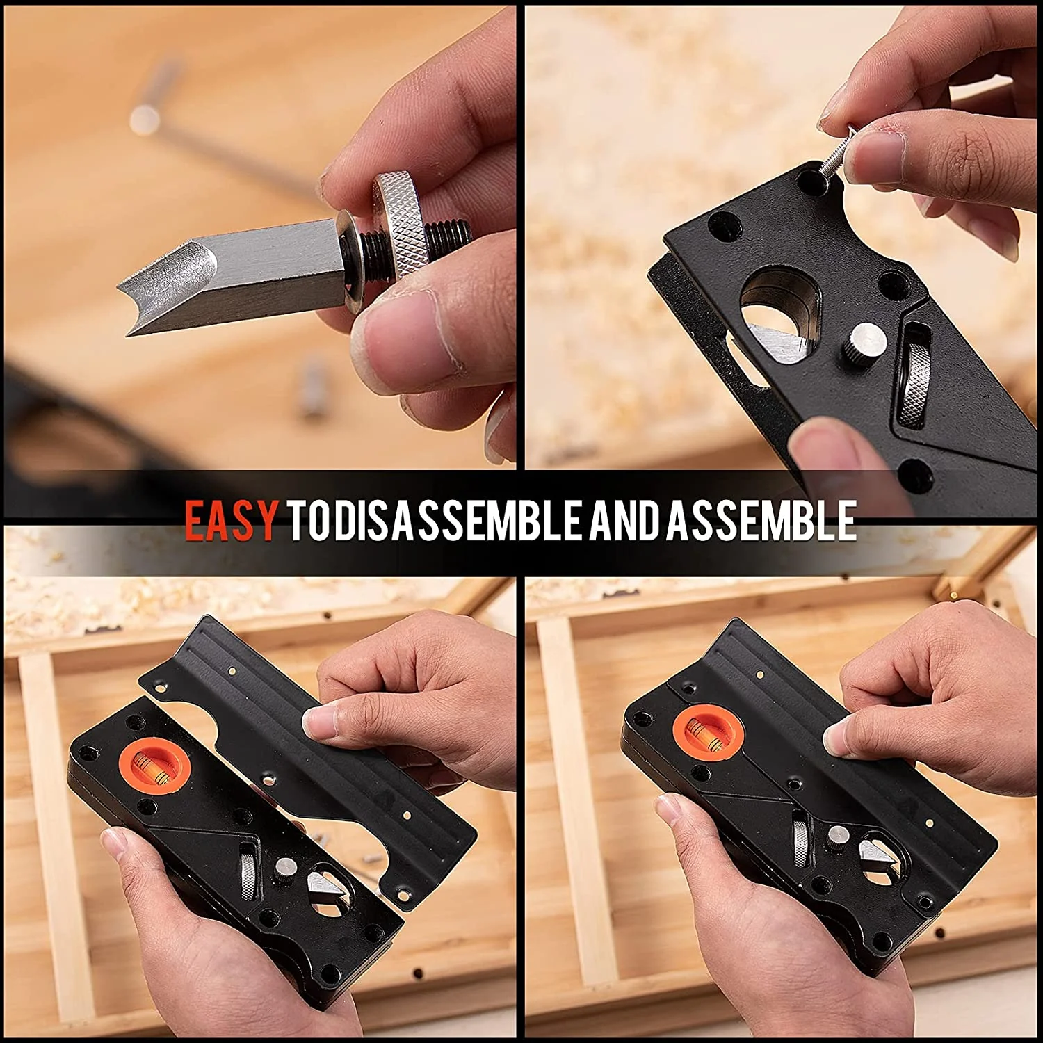 Chamfer Plane - Woodworking Edge Corner Flattening Tool - Image 4