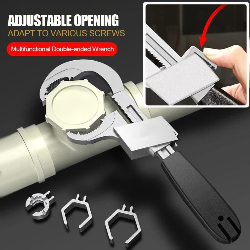 🔥Hot Sale   🔥Universal Adjustable Double-ended Wrench - Image 7