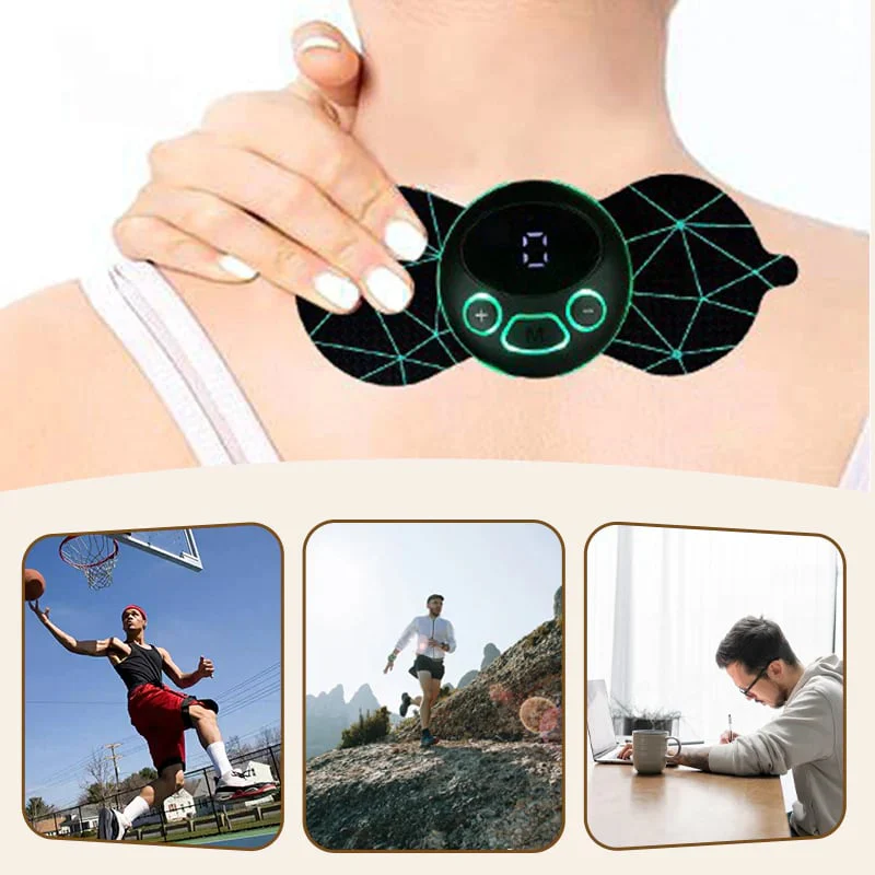 Portable Electric Neck Massager Sticker - Image 9