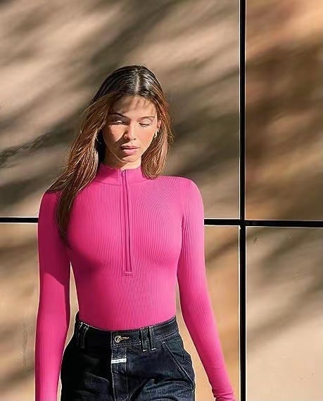 Zip-Up Bodysuit-Buy more save more🔥 - Image 6